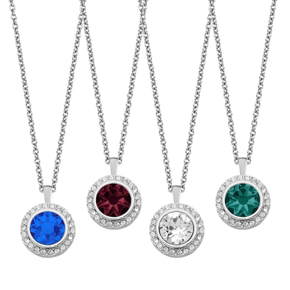 3/$35 💗 Swarovski Crystal Clear Necklace - Picture 1 of 4